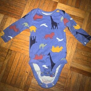 Carter's Multicolor Animal Print Bodysuit